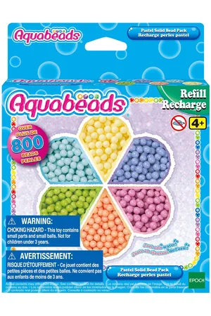 Aquabeads Pastel Solid Bead Pack Toys Creativity Drawing & Crafts Craft Craft Sets Multi/patterned