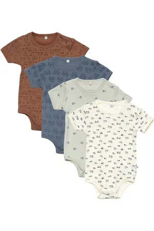 Pippi Body Ss Ao-Printed Bodies Short-sleeved Multi/patterned