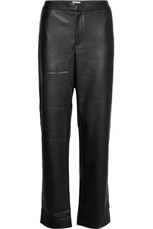 Twist & tango Camilla Trousers Bottoms Trousers Leather Leggings-Housut Black