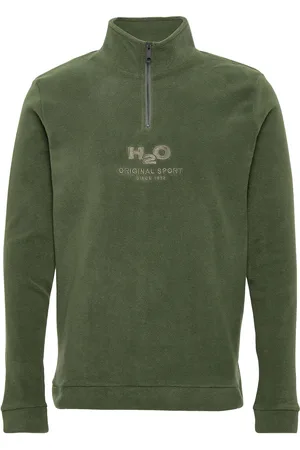 H2O Blåvand Ii Fleece Half Zip Tops Sweat-shirts & Hoodies Fleeces & Midlayers Green