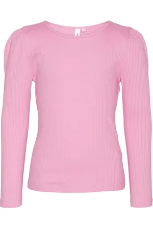 VERO MODA Vmlavender Ls Top Girl Noos Tops T-shirts Long-sleeved T-shirts Pink