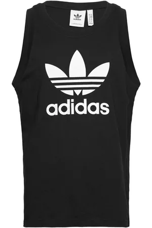 adidas Adicolor Classics Trefoil Tank Top Tops T-shirts Sleeveless Black