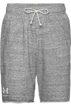 Under Armour Ua Rival Terry Short Sport Shorts Sweat Shorts White