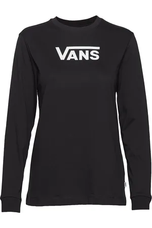 Vans Wm Flying V Classic Ls Bff Tops T-shirts & Tops Long-sleeved Black