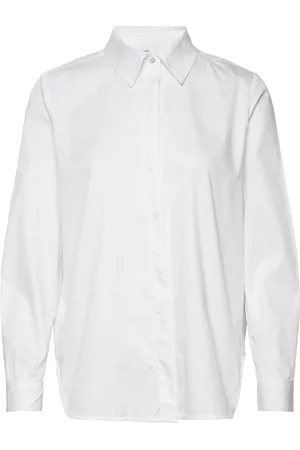 Numph Nuhelena Noos Shirt Tops Shirts Long-sleeved White