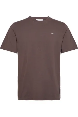 WoodWood Sami Classic T-Shirt Tops T-shirts Short-sleeved Burgundy