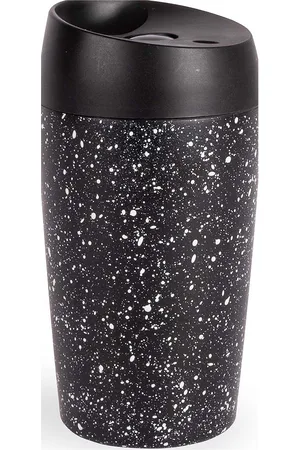 Sagaform Loke Bilmugg, Låsbar Tryckfunktion Home Tableware Cups & Mugs Thermal Cups Black
