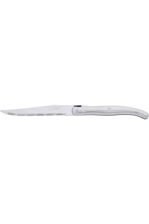 Jean Dubost Laguiole Kniv M. Rustfrit Stål Håndtag Home Tableware Cutlery Knives Silver