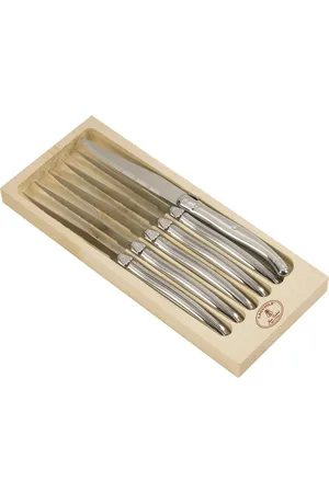 Jean Dubost Knivsæt Laguiole Home Tableware Cutlery Knives Silver