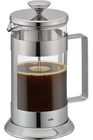 Cilio Stempelkande Laura 6 Kopper Home Kitchen Kitchen Appliances Coffee Makers Coffee Press Silver