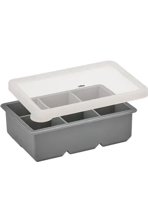 Cilio Isterningform T/6 Stk. Blocks Home Tableware Dining & Table Accessories Ice Trays Grey