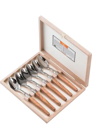 Jean Dubost Bordskesæt Laguiole Home Tableware Cutlery Cutlery Set Brown