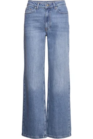 My Essential Wardrobe 35 The Louis 139 High Wide Bottoms Jeans Wide Blue