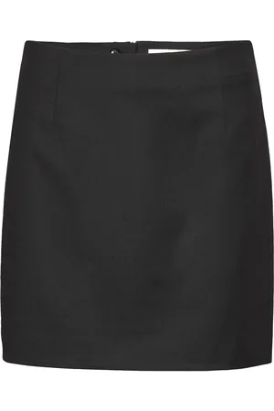 Gestuz Paulagz Mw Mini Skirt Noos Lyhyt Hame Black
