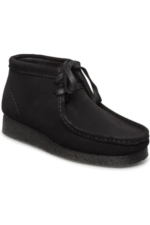 Clarks Wallabee Boot. D Shoes Boots Ankle Boots Ankle Boots Flat Heel Black