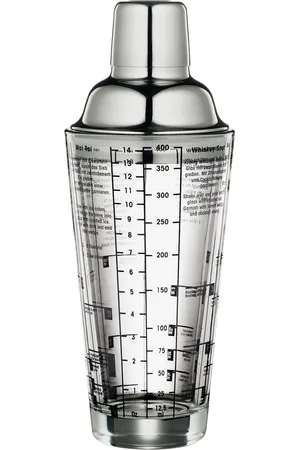 Cilio Cocktail Shaker M/Opskrifter 400Ml Home Tableware Drink & Bar Accessories Shakers & Cocktail Utensils Nude