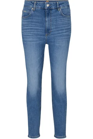 HUGO BOSS Ruth Hr Bottoms Jeans Straight-regular Blue