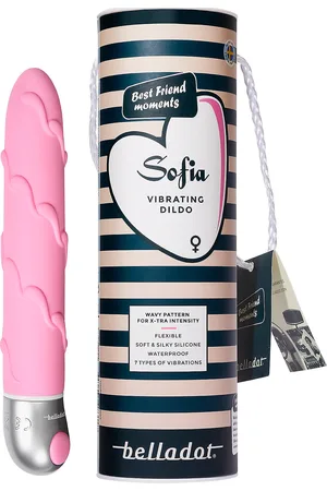 Belladot Sofia Vibrating Dildo Pink Beauty Women Sex And Intimacy Vibrators Pink