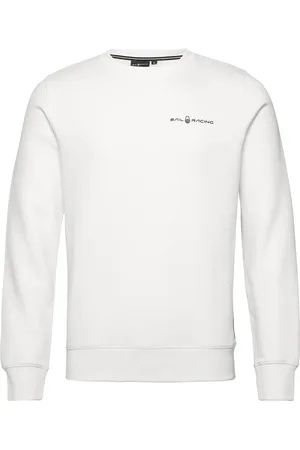 Sail Racing Bowman Logo Sweater Tops Sweat-shirts & Hoodies Sweat-shirts White