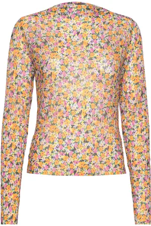 Gina Tricot Malin Top Tops T-shirts & Tops Long-sleeved Multi/patterned