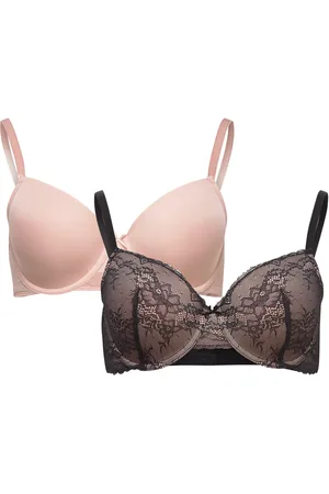 Dorina Chloe-2Pp Light Padded Demi Lingerie Bras & Tops Padded Bras Black