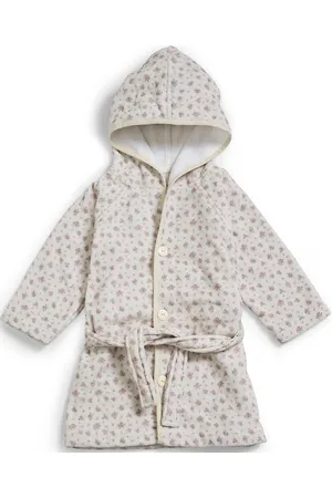 Elodie Details Bathrobe - Autumn Rose Aamutakki Kylpytakki White