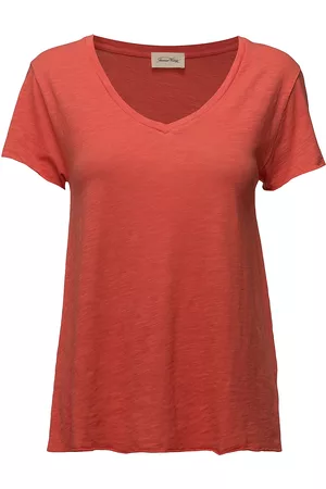 American Vintage Naiset T-paidat - Jacksonville T-shirts & Tops Short-sleeved Punainen