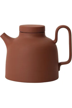 Design House Stockholm Sand Tea Pot Inc. Tea Strainer Home Tableware Jugs & Carafes Teapots Brown