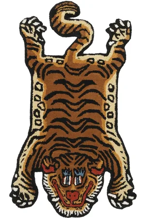 Bongusta Tiger Rug Home Textiles Rugs & Carpets Wool Rugs Multi/patterned