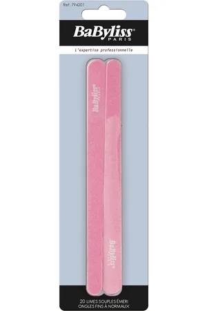 BaByliss Paris 20 Emery Boards Long Kynsienhoito Pink