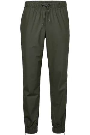 Rains Rain Pants Regular W3 Outerwear Rainwear Rain Pants Khaki Green