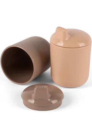 Dantoy Tiny Biobased Sippy Cups Baby & Maternity Baby Feeding Sippy Cups Beige