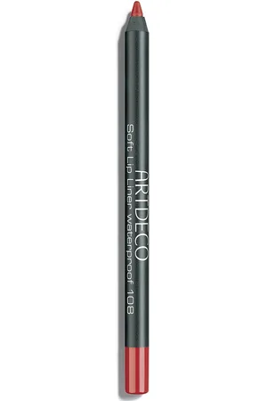 Artdeco Soft Lip Liner Waterproof 108 Fireball Huulikynä Meikki Red