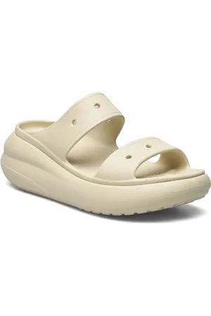 Crocs Crush Sandal Shoes Clogs Cream