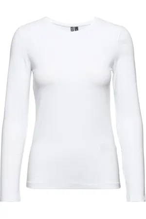 Pieces® Pcsirene Ls Tee Jrs Noos Toppi White