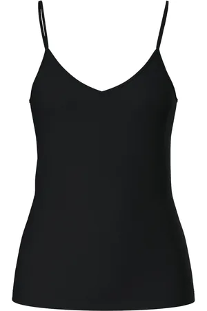Pieces® Pcsirene Singlet Jrs Noos Tops T-shirts & Tops Sleeveless Black