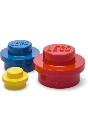 LEGO Wear Lego Wall Hangers Set Of 3 Home Kids Decor Storage Hooks & Hangers Red