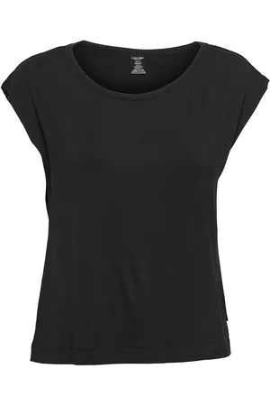 Calvin Klein S/S Wide Neck Toppi Black