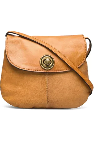 Pieces® Pctotally Royal Leather Party Bag Noos Bags Crossbody Bags Brown