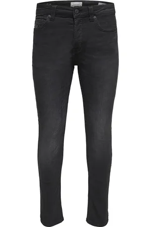 Only & Sons Onsloom Slim Black Jog 7451 Pim Dnm Noos Bottoms Jeans Slim Black