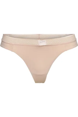 Calvin Klein Thong Stringit Alusvaatteet Beige