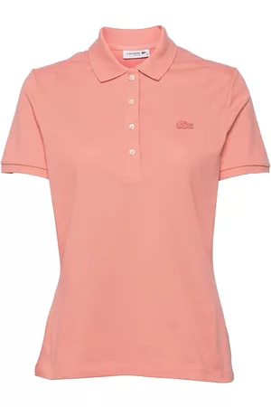 Lacoste Naiset Pikee - Polos T-shirts & Tops Polos Vaaleanpunainen