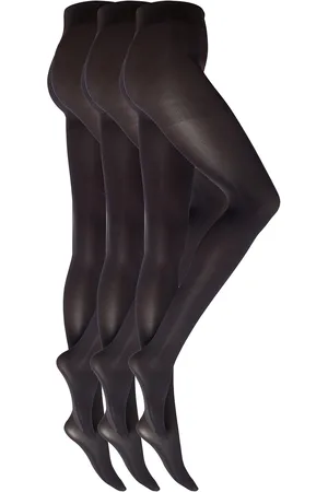 Decoy Recycled Tight 60Den 3Pk Lingerie Pantyhose & Leggings Black