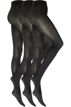 Decoy Recycled Tight 60Den 3Pk Lingerie Pantyhose & Leggings Black