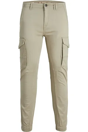 JACK & JONES Jpstpaul Flake Cargo Crockery Noos Bottoms Trousers Cargo Pants Beige Jack & J S