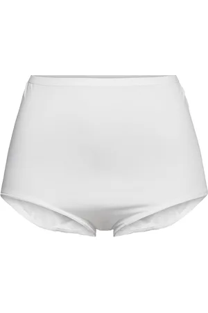 Femilet Basic Cotton High Waist Brief Hipsterit Alushousut Alusvaatteet White