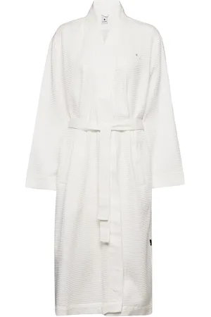 JBS of Denmark Jbs Of Dk Waffel Bathrobe Fsc Aamutakki White