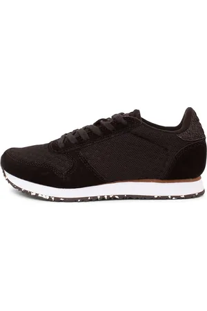 Woden Ydun Suede Mesh Ii Matalavartiset Sneakerit Tennarit Black