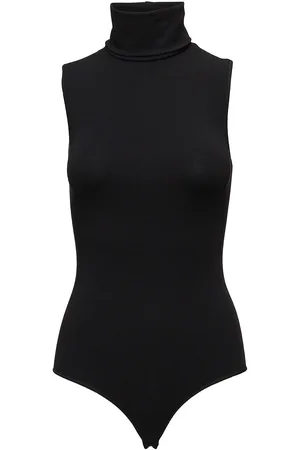 Wolford Viscose String Body Tops T-shirts & Tops Bodies Black