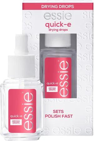 Essie Top Coat Quick-E Drying Drops Kynsienhoito Nude
